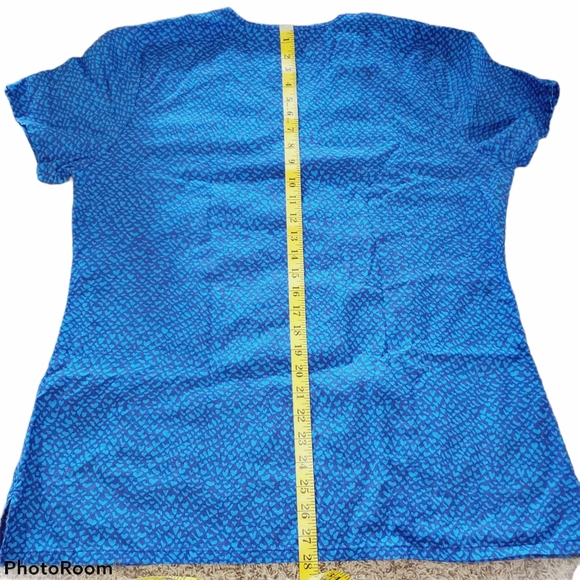 Dickies Short Sleeve V-Neck Scrub Top 440 - Picture 2 of 5